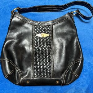 Elliott Lucca Brown Leather Shoulder Bag